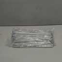 RAOOKIF 12 Inch Galvanized Garden Landscape Staples, 20/50/100/200Pcs Garden Metal Stakes, 11 Gauge Heavy Duty Ground Stakes for Decoration, Fence and Lawn Use, Fabric Pins (50, 12 Inch)