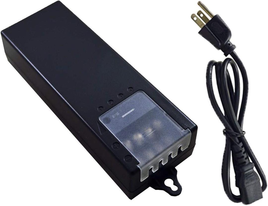 110 Volt AC to 12 Volt 12V DC 5 Amp 5A 4-Channel Power Supply for CCTV Cameras