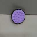 HEETA Scalp Massager Hair Growth, Soft Silicone Scalp Scrubber Shampoo Brush for Exfoliation, Dandruff Removal Head Massage Stress Relax, Wet & Dry Use for Thick Thin Curly Hair Care, Black