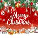 Alltten 10x8ft Merry Christmas Backdrop Christmas Backdrops for Wall Background De Navidad Xmas Party Decoration F105