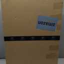 Heavy Duty Dog Door for Wall, Energy Efficient Doggie Door with Aluminum Frame, Telescoping Tunnel, Double Magnetic Flaps and Two Sliding Lock Panels, Easy to Install, Black, X-Large