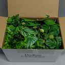 Der Rose 6 Pack Fake Plants Small Artificial Plants in Black Pots for Home Office Desk Bathroom Aesthetic Farmhouse Room Decor Indoor