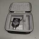 GEEKRIA Numeric Keypad Carrying Case, Compatible with Keychron Q0 Max / Q0 Plus, Portable Number Pad Bag (Dark Grey)