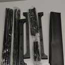 Kitsure Shoe Rack - Non-Woven Shoe Rack Shelf, Shoe Organizer for Closet, Entryway, Garage & Corridor, Stackable Shoe Shelves, 27.5" Wide - 3 Tier, Black