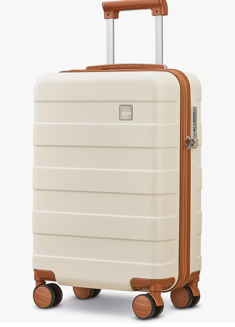 imiomo Carry on Luggage 22x14x9 Airline Approved, Hardside 20 Inch Carry-on Suitcases with Spinner Wheels and TSA Lock