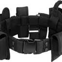 10 in 1 Police Utility Belt Tactical Security Guard Duty Belt Versatile Military Modular Equipment System Molded Duty Belt Set for Law Enforcement
