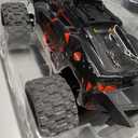 KGF 1:18 Scale All Terrain RC Cars, 40km/h High Speed Remote Control Car, 2.4Ghz RC Car Toys Gifts for Kids and Adults, 4WD Electric Vehicle with 2 Rechargeable Batteries, Off Road Monster Truck (Red)