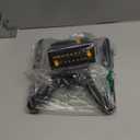 Melnor 65131AMZ MiniMax Turbo Oscillator Sprinkler, 4000 sq. ft., 4Way Adjustable, Quick Connect Bundle, Black, Yellow