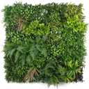 ULAND Artificial Topiary Hedges Panels, Ivy Fence Mat,Verticial Garden Privacy Fence Screen Greenery Wall Backdrop Decor, Garden Privacy Screen Fence（L116） 40x40‘’