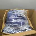 Outdoor Adirondack Chair Cushions Set of 2, Non-Slip Waterproof High Back Tufted Patio Seat Pads for Porch Rocking Chair 44"x19.6"x4.7", Navy Blue