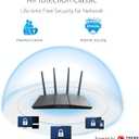 ASUS RT-AX1800S Dual Band WiFi 6 Extendable Router, Subscription-Free Network Security, Parental Control, Built-in VPN, AiMesh Compatible, Gaming & Streaming, Smart Home