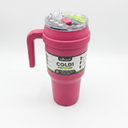 Reduce COLD1 40oz Cold Mug With Straw & Handle - Pink