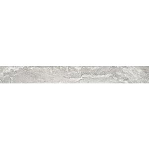 Daltile Perpetuo 3" X 24" Porcelain Marble Look Bullnose in Matte Eternal Grey (Sold by the piece)