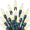 500 LED Christmas Lights Outdoor,170FT Warm White Plug in String Lights Indoor,Green Wire 29V Low Voltage Christmas Tree Lights for Garden,Yard, Fence, Party Home Decor