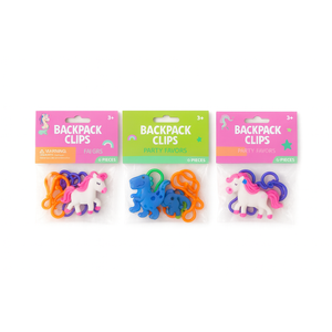 Backpack Clips Unicorn &Dino 3 Pack