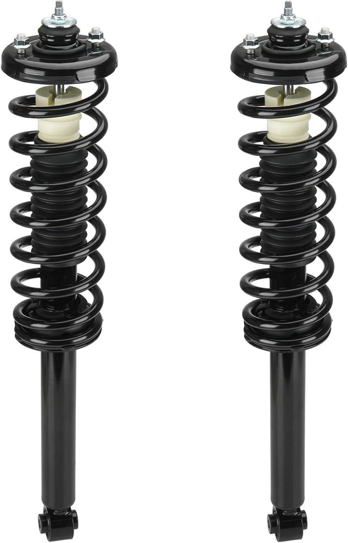 Rear Strut Shock Assembly w/Coil Spring for Honda Accord 2003-2007 Exclude Hybrid, Acura TL 2004-2008, Replace 171372, Left & Right, 2PCS