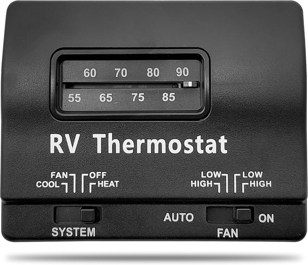 7330F3852 RV Thermostat Compatible with Coleman Mach Series,12V DC