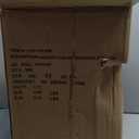 Madison Optic Beverage Cold Drink Dispenser w 1.7-Gallon Capacity Glass Jug, Leak Proof Acrylic Spigot for Parties, Weddings & More, 8.5x18