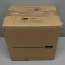 Bathroom Exhaust Fan with Light, 120 CFM Quiet Ventilation Fan with 6200K 12W LED Light 1.0 Sones Low Noise, 4 Inch Duct Quiet Square Ceiling Mount Vent Fan for Shower, Bathroom, Office, Home (White)