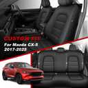 TTX LIGHTING Custom Fit Front Seat Covers for Mazda CX-5 2017-2025 2 Seats