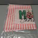 Pink Merry Christmas Tree 12x20 Pillow Cover, Preppy Christmas Decor, Glitter Coquette Bow Xmas Tree Decorative Lumbar Pillow Covers for Girls Dorm Bedroom Apartment Home