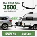 ALMULOO Class 3 Trailer Hitch Compatible with 2011-2026 RVR Outlander Sport