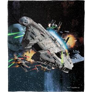Northwest Star Wars Silk Touch Throw Blanket, 50" x 60", Falcon