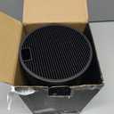 OOU Universal Knife Block Holder Without Knives, Round Kitchen Knife Holder, Detachable Knife Storage for Easy Cleaning-Black