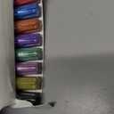 TFIVE Metallic Paint Markers - 8 Colors Oil Based Permanent Paint Pens, Waterproof, Non-Toxic, Medium Tip Metallic Markers for Black Paper, Metal, Glass, Rock, Plastic, Wood, Canvas, Ceramic, Pumpkin