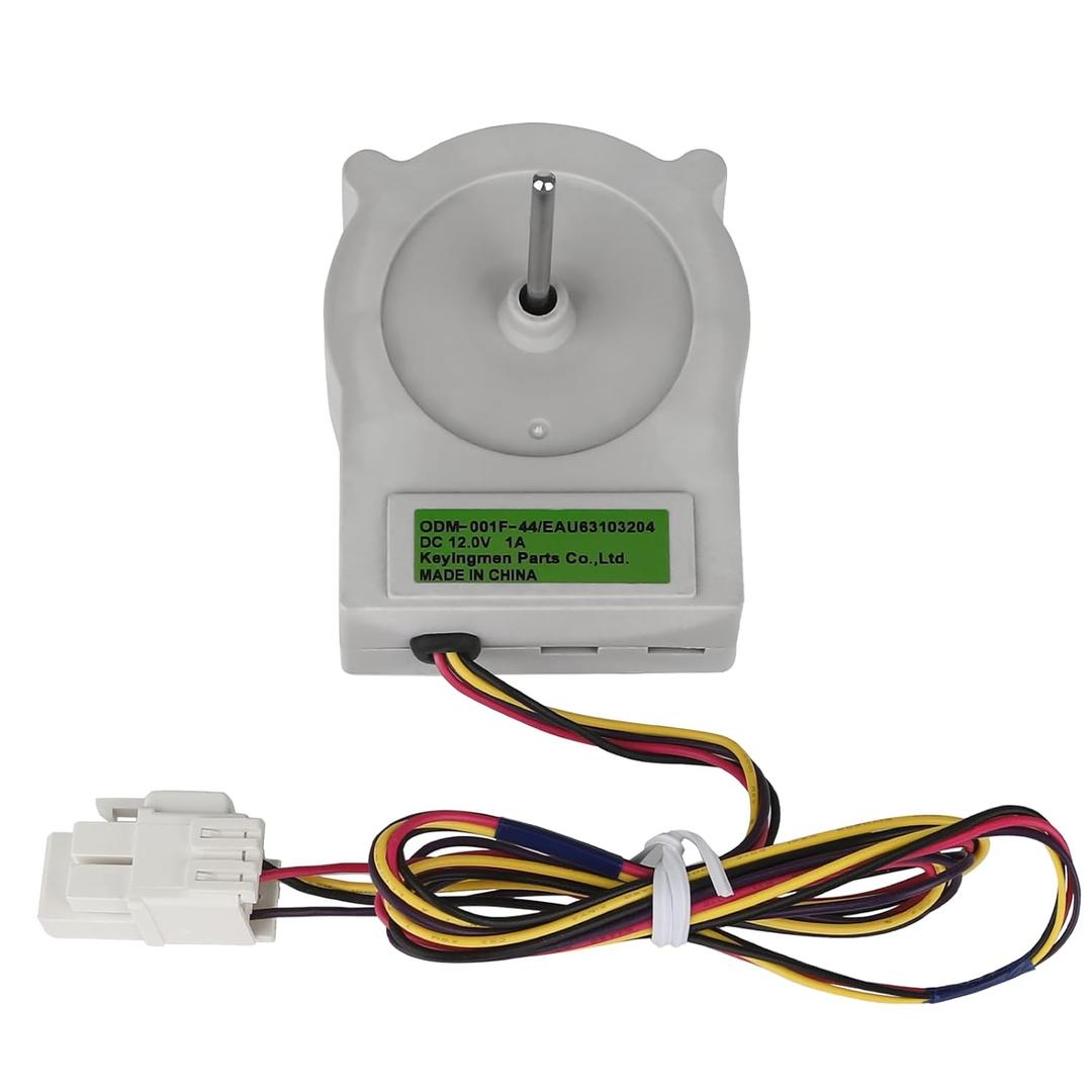 EAU63103204 ODM-00IF Refrigerator Evaporator Fan Motor Replacement for LG, Ken-More,Replace EAP11761149, PS11761149, PD00052079, AP6028842, 4324005. EAU63103204 ODM-00IF Refrigerator Evaporator Fan Motor Replacement for LG, Ken-More,Replace EAP11761149, PS11761149, PD00052079, AP6028842, 4324005.
