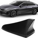 Ymiko Shark Fin Roof Antenna Cover 96219 D5000EBQK for Optima, Sonata & Genesis G80, Coupe (Black)