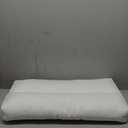 MINUPWELL Knee Pillow for Side Sleepers - Between Leg & Under Knee Pillow for Back Sleepers - Leg Pillow with 850G 7D Alternative for Relieving Leg, Back, and Knee Pain - 100% Cotton Fabric - White (3 inch)