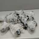 Timtin 12 Pcs Furniture Moving Dolly Set, 3 Wheel Steel Tri Dolly Heavy Duty Movers Mobile Rollers, Triangle Swivel Caster Easy Moving Tool for Home Furniture, Appliance, 6 Inch, 200 lbs Capacity