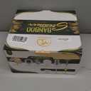 UPGRADED Bamboo Steamer Basket 10-Inch 2-Tier with handle|1x Stainless Steel Ring|2x Chopsticks|50x Perforated Liners|1x Sauce bowl| Easy to clean|Dumpling Steamer Baskets for Cooking Rice & Vegetable (Full Set [10-Inch] with Dumpling Tools)