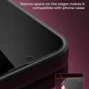 UNBREAKcable 2PCS Screen Protector for iPhone 13-1 Privacy Tempered Glass+1 Clear Glass Double Shatterproof [Easy Installation Frame] [9H Hardness] [Case Friendly] Anti-Scratch for iPhone 6.1 inch