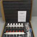 ABST PEX Manifold,6 Loop Stainless Steel Floor Radiant Heat Manifold Kit with 1/2" Adapters Included for Hydronic Radiant Floor Heating