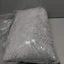 PAVILIA Light Gray Throw Blanket for Couch, Twin Bed, Soft Fleece Throws for Sofa Chair, Fuzzy Waffle Textured Blanket, Cozy Warm Lightweight All Season Blanket Throw, 60x80