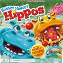 Hungry Hungry Hippos Game for Preschoolers | Instant Marble Relaunch, Easy Set-Up & Storage| Ages 4 and Up | 2 to 4 Players | Kids Games