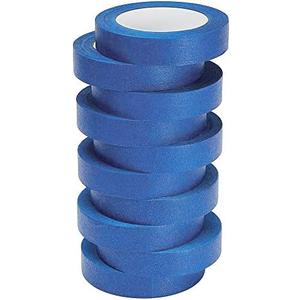 Lichamp 10-Piece Blue Painters Tape 1 inch, Blue Masking Tape Bulk Multi Pack, 1 inch x 55 Yards x 10 Rolls (550 Total Yards)