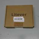 Litever Under Cabinet LED Lighting Kit, 4 PCS 20 Inches Flexible LED Strips, 16W, 1200 Lumen, Warm White 2700K. Suitable for Kitchen Counters Book Shelf Closet Workshop-(4-Strip-2700K)