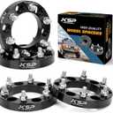 6X5.5 Wheel Spacers, KSP Forged 1"(25mm) 6x139.7mm to 6x139.7mm Thread Pitch M12x1.5 Hub Bore 108mm Adapters for Tacoma 4Runner Tundra FJ Land Cruiser Black, Not Hubcentric