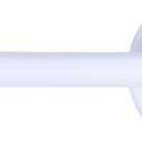 Kenney  Appliance Magnetic Curtain Rod, No-Drill Installation, Multi-use for Metal Windows, Doors, Appliances & Other Metal Surfaces, 5/8" Diameter, Adjustable 1628", White