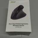 acer Ergonomic Mouse Wireless with Side Scroll Wheel, Bluetooth Mouse for Laptop(BT5.2+2.4GHz), Office Vertical Computer Mice, Small to Medium Sized Hands Ergo Mice, 8 Buttons for PC and Desktop