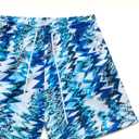 Mens Mesh Floral Shorts Art Print Butterfly Graphic Lightweight Casual Loose Designer Knee Length with Pockets (Blue, L)