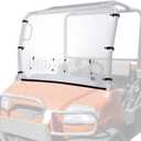 KEMIMOTO Front Windshield with Vent Compatible with Kubota RTV X900/ X1120 Full PC Windscreen Clear Windsow Resistant Not Compatible with the RTV 900/1140