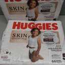 Huggies Size 5 Diapers, Skin Essentials Baby Diapers, Size 5 (27+ lbs), 132 Count (2 Packs of 66)