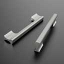 10 Pack 5 Inch(128mm) Brushed Satin Nickel Kitchen Cabinet Handles, Cabinet Pulls, Drawer Handles, Dresser Pulls