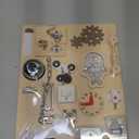 Montessori Busy Board for Toddlers 1 2 3 4 Year Old, Wooden Sensory Toys, Preschool Learning Activities for Fine Motor Skills Travel Toy, Basic Life Skills Educational Gifts for Age 1-3 Kids Boy Girl