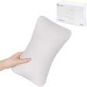 vocheer Small Pillows for Sleeping, 11"x7" Mini Pillow for Travel, Tiny Pillow for Neck, Lumbar, Knee, Wrist, Pets, Cotton Small Back Pillows for Travel, Bed, Office, Machine Washable, Dove-1pc