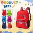 Patelai 48 Pack 17 Inch Colorful Backpacks Bulk for Kids,Bright Colors, 18 Inch